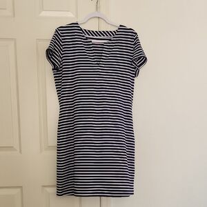 ✨️NWOT Vinyard Vine Sankaty Blue & White Lightweight Dress Sz M